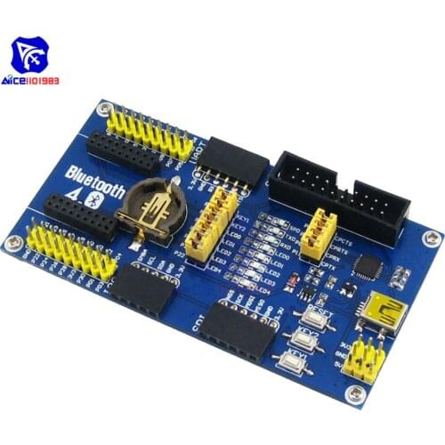 NRF51822 BLE4.0 Bluetooth 4.0 Evaluation Board Programmer Development Board Mini USB Interface for Arduino STM32
