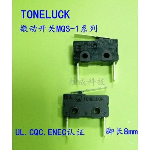 Original new 100% micro switch MQS-1BDF402-S01 point contact limit switch silver contact 2pin