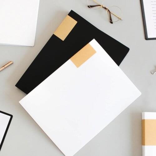 A4 Paper Clipboard Folder Storage Writing Pad Board Clamp Book Clip Pad Folding File Clipboard Office Stationery School Supplies