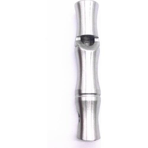 EDC Survival Whistle Stainless Steel Whistle for High Decibel Outdoor Mountaineering Survival Whistle Emergency Outdoor Camping