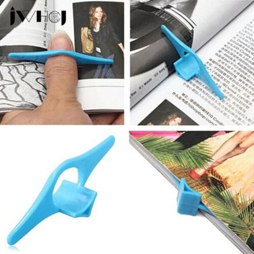 Convenient Multi-functional thumb Book Holder supports bookmarks Finger Ring Book Markers for Books Stationery Glits