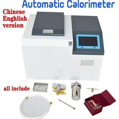 Automatic Calorimeter 220V 50Hz Calorimeter Test Instrument For Kcal Coal Calorific Value Of Coal Machine,Methanol Fuel ZDHW-8E