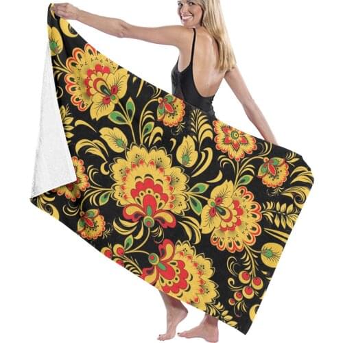 130X80 Home Textile Towel Adult Flower Absorbent Bath Towel Women Robes Towel Microfiber Fabric Towel