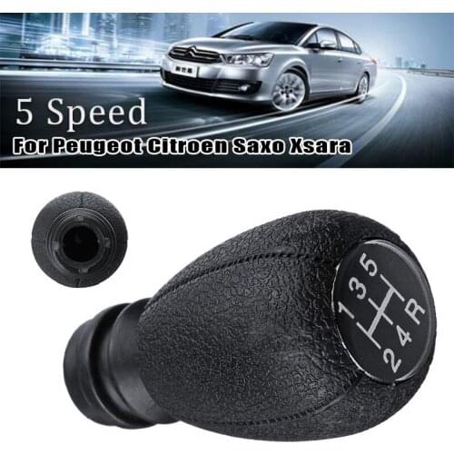 5 Speed Car Gear Shift Knob For Peugeot 106 205 308 405 For Partner C1 Picasso For Citroen Saxo C2 C3 Pluriel Berlingo B6 Xantia