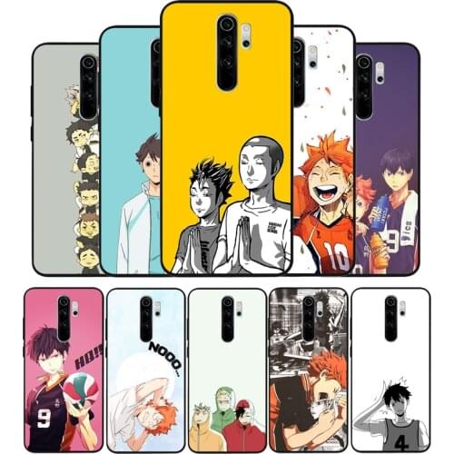 Volleyball Anime Haikyuu Phone Case For Xiaomi Redmi note 9 8 7 6 5 4 Pro S for redmi 4A 4X 5 Plus 5A 7A Cover