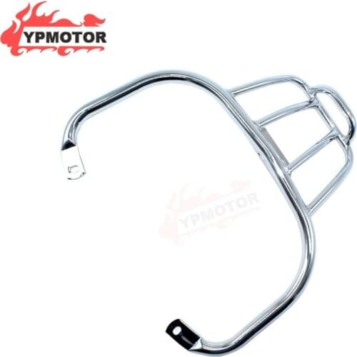 Black/Chrome Motorcycle Scooter Bike Rear Rack Tail Luggage Cargo Carrier Holder Support Shelf For VESPA GTS 300 GTS300 GTV300