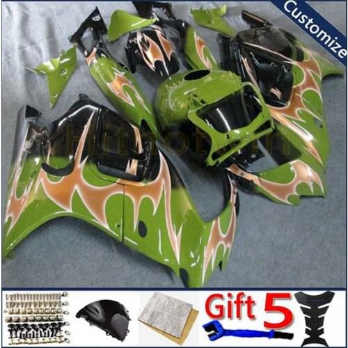 Custom Body Kit motor panels For CBR600F3 1997 1998 CBR600 F3 97 98 ABS plastic motor Fairing kit flames