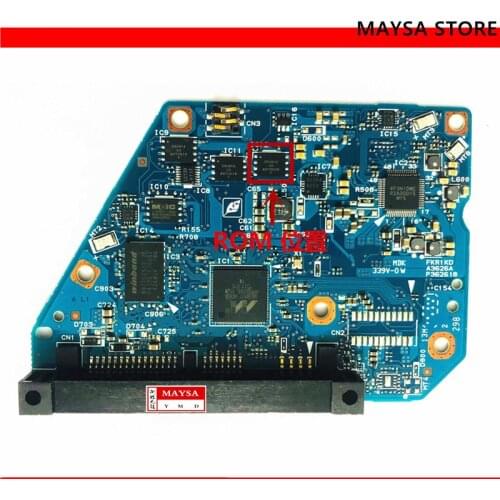 Hard drive PCB controller G3626A for Toshiba 3.5 SATA hdd data recovery hard drive repair MD04ACA400 HDWQ140 4TB HDWQ140