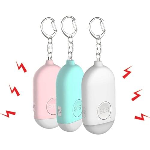 Mini Personal Self-Defense Alarm SOS Emergency Security Alarm 130dB alarm sound