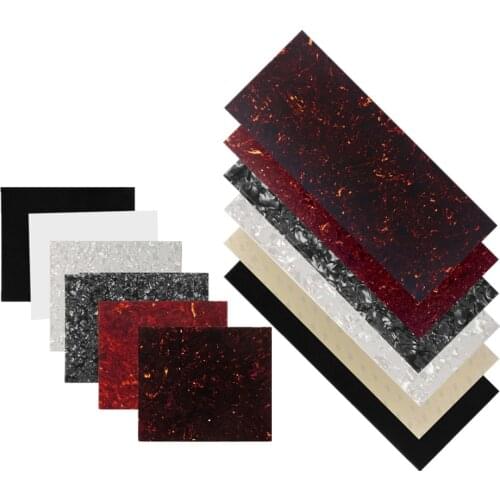 FLEOR 1PC Acoustic Guitar Pickguard Blank Material Sheet Self-adhesive For Guitar Parts Accessories DIY