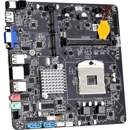 Brand New Hm55b PGA988 Mini All-in-one Motherboard POS Machine Advertising Cashier System I3/i5/i7 Notebook CPU