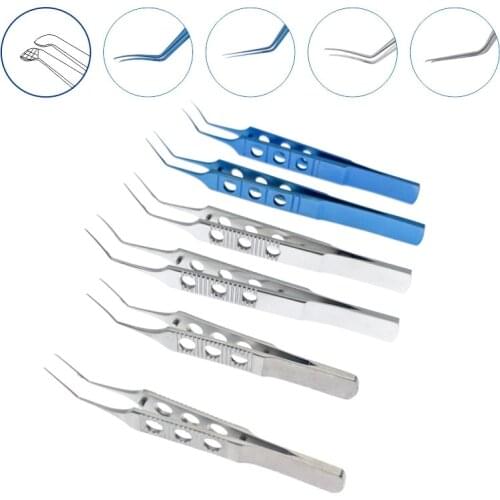 Ophthalmic Capsulorhexis Forceps Stainless Steel titanium Ophthalmic instruments Surgical tools fine forceps