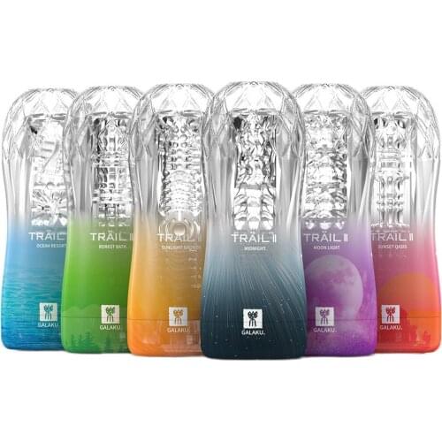 Wholesale Male Masturbator Cup Soft Pussy Sex Toys Transparent Vagina Adult Endurance Exercise Sex Products Vacuum Pocket Cup fo