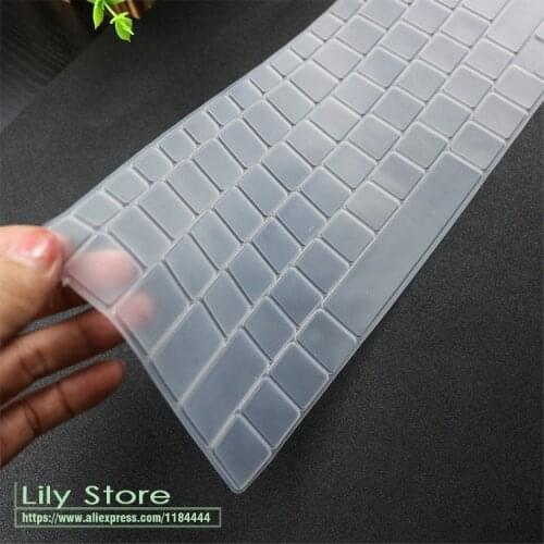 Dustproof Transparent Silicone guard For RAPOO E9060 E9070 9160 9020 E9050 E series Desktop PC Wireless keyboard cover