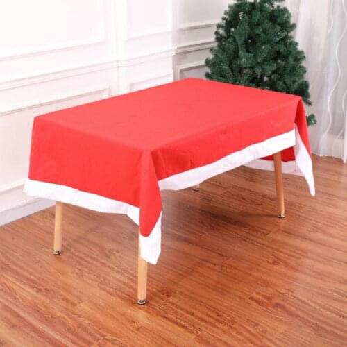 Christmas decorations 132x208cm Christmas table cloth long Christmas items tablecloths ornaments christmas