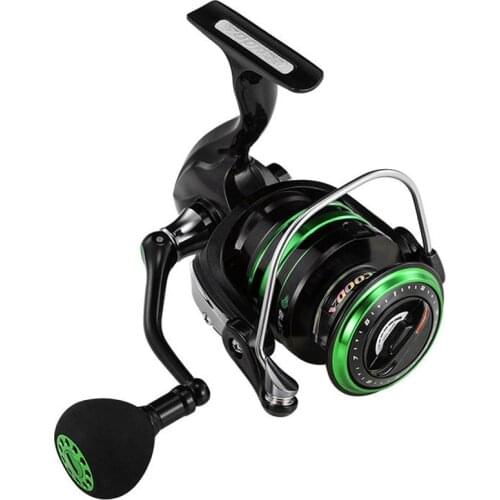 Ecooda EBF Spinning Fishing Ree FREE SHIPPING Boat Fishing wheel 2000 3000 4000 5000 Ball Bearings 5+1 Drag Power 10kg