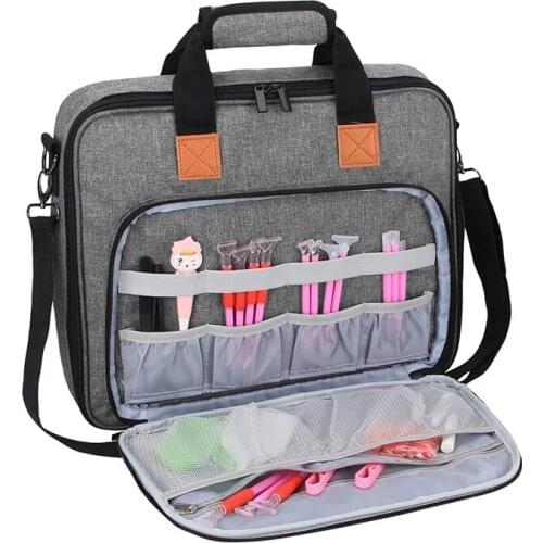 5D DIY diamond painting tool bag, A4 lamp pad, light board and diamond painting accessories handbag, multi-function handbags