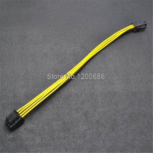 20cm CPU power supply wire harness 4 Pin to 8Pin 4+4 ATX Motherboard Cable 4pin Molex to 8pin 4+4 EPS12V Power wire harness