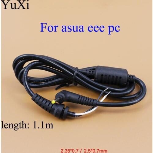 YuXi DC Jack Charger Adapter Plug Power Supply Cable 2.35*0.7 2.5*0.7mm For ASUS EEE PC Netbook Adapter power cable 2.35 x 0.7