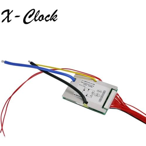 Ebike Battery Protection Board BMS 3.7V Cell 10S/13S/14S/16S 25A 30A 40A 60A Lithium Battery BMS For Temperature Protaction