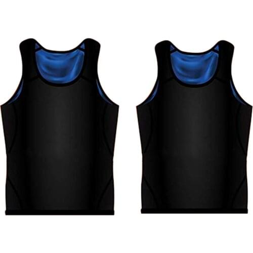 2 Pcs Sauna Vest Premium Workout Tank Top Polymer for Slimming Weight Loss Fitness Female L/XL & Mens X/L
