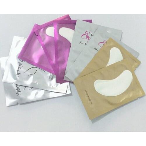 1 Pairs Eyelash Pad Gel Patch Grafting Eyelashes Under Eye Patches For Eyelash Extension Paper Sticker Wraps Makeup Tools