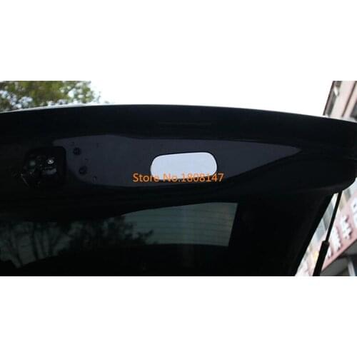 Car stick frame trim ABS chrome car tail rear door handle bowl lamp panel 1pcs For Jeep Grand Cherokee 2014 2015 2016 2017 2018