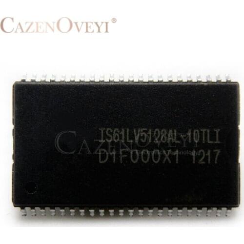 1pcs/lot IS61LV5128AL-10TLI IS61LV5128AL TSOP-44 In Stock