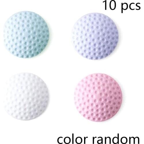 10 pcs Door Handle Bumper Rubber Lock Crash Mat Wall Protector Guard Door Stopper Kids Anti-collision Pad Safety Products Random