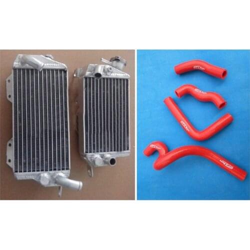 Aluminum Radiator and Silicone Hose For Kawasaki KLX650 KLX 650 1993-1996 1993 1994 1995 1996
