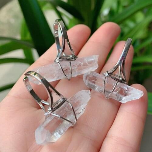 Aura Myria White Rings