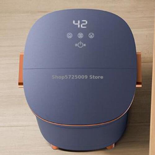 Foot bath automatic foot bath household electric massage constant temperature heating foot reflexology health artifact