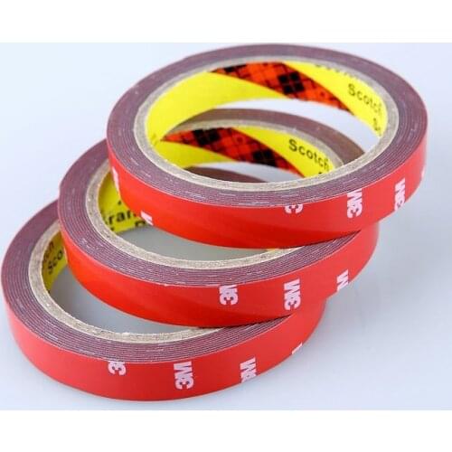 10x 10mm*3M 3m Acrylic Foam Tape Double Sided Adhesive for Auto Truck Attachment