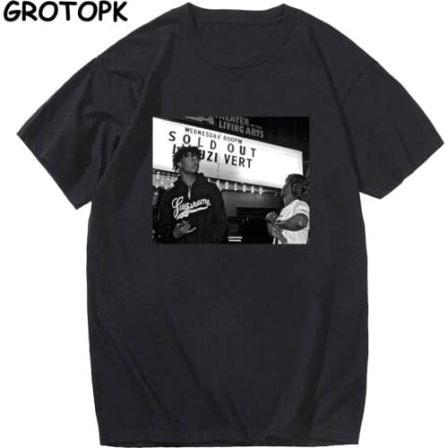 Playboi Carti Vintage Cool Graphic T-shirt Casual Men T Shirt New TEE Fashion Rapper Music Hip Hop Cotton T Shirts Streetwear