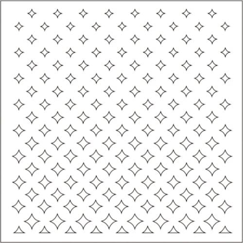 Gradient Shining Points Painting Plastic Stencil for DIY Scrapbooking Embossing Drawing Paper Cards Decorative Crafts Templates