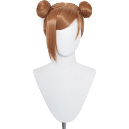 Jujutsu Kaisen Kugisaki Nobara Cosplay Heat Resistant Synthetic Hair Carnival Halloween Party Props Wig