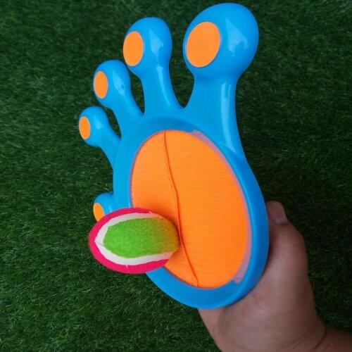 Racket fastening tape Children Throwing Sticky Balls Sticky Racket Fastening Tape Fitness Play Games Sport Meet Equipment