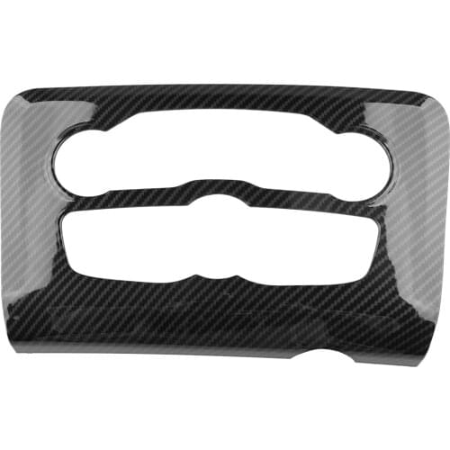 Central Control A/C Panel Cover Tirm Decoration ABS Carbon Fiber Style Fit For Dodge Charger 2015 2016 2017 2018 2019 2020