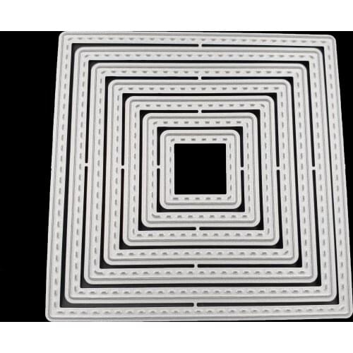 Metal Small square paper die cutting dies for Scrapbooking/DIY Easter wedding Halloween Easter card