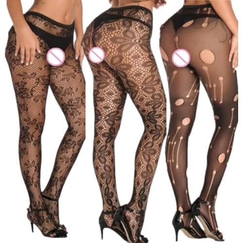 NEW Arrive Tights Female Pantyhose 7 Style Stockings Hole Stocking Women Lingerie Thigh High Stockings Cosplay Sexy Costumes