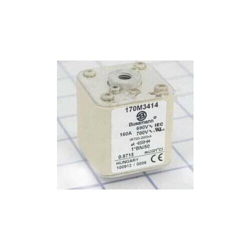 Fuses: 170M3414 160A 690V / 170M3415 200A / 170M3416 250A / 170M3417 315A 690V aR