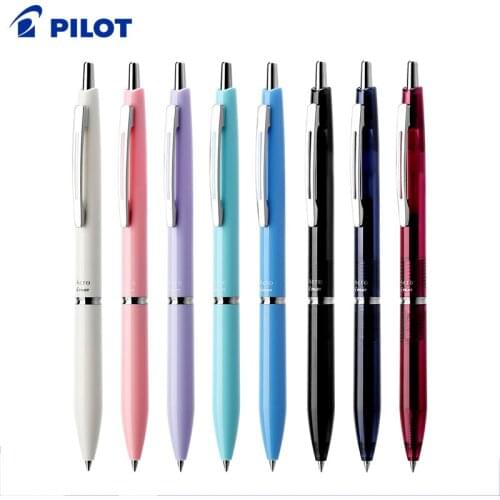 1pcs Japan Pilot Acro Retro Ballpoint Pen Press-type Limited Edition BAC-30 Metal Pen Shaft Smooth Black Oil Pen 0.5mm/0.7mm