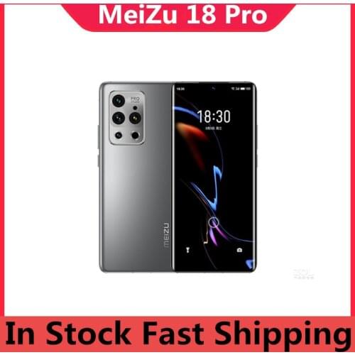 New Meizu 18 Pro 5G Android Phone 40W Super Charger+40W Wireless Charge 12GB 256GB Snapdragon 888 6.7" 120HZ 50.0MP Dual Sim