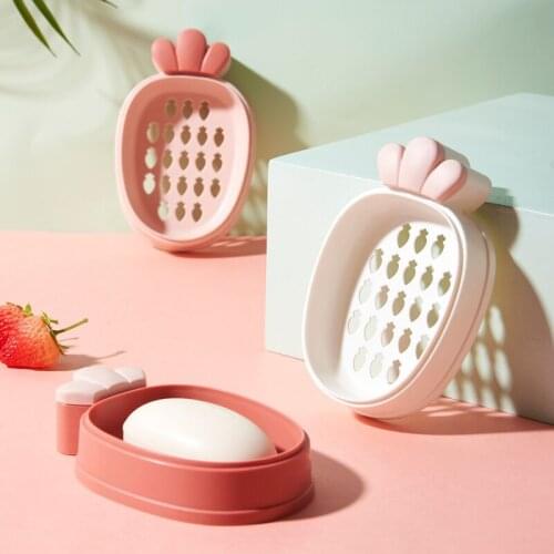 Waterproof Portable Carrot Soap Box Bathroom Dish Plate Case Soap Box Soap Rack Home Shower Travel Hiking Holder Container