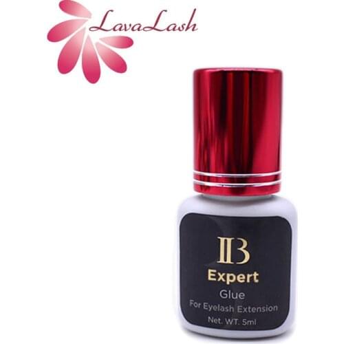 1 Bottle Korea IB Ibeauty Expert Glue For Eyelash Extension Original 5ml Black Glue Wine Red Cap False Lash Beauty Shop Tools