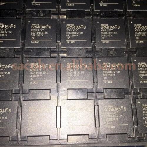 1PCS New OriginaI XC6SLX75-3CSG484I or XC6SLX75-3CSG484C or XC6SLX75-2CSG484I XC6SLX75-2CSG484C BGA484 FPGA Spartan-6 LX Family