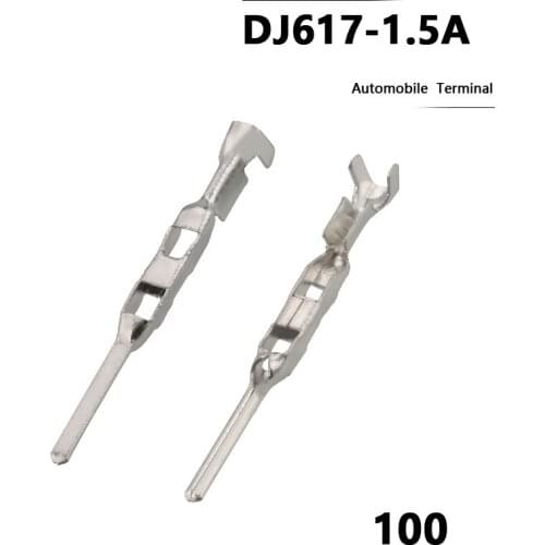 200-500PCS plug spring 1.5 plug-in cold pressing terminalDJ617-1.5A wire Connector 211CL2S2160