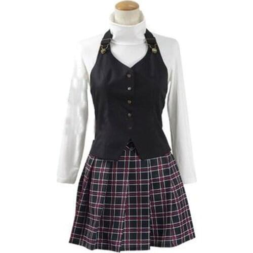 2017 Persona 5 Niijima Makoto Outfit Cosplay Costumes