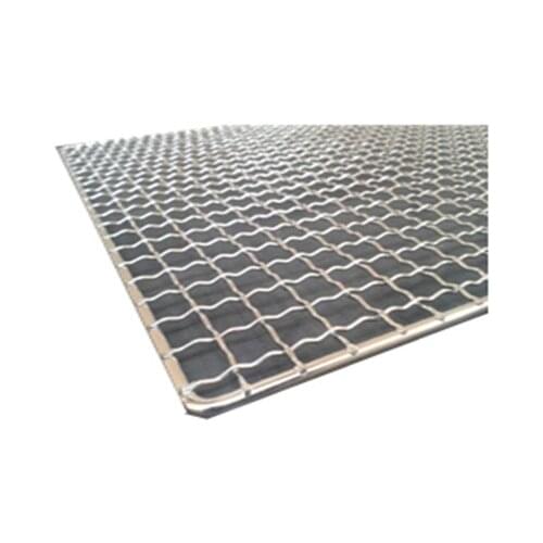 2021 Newest!!! Korean Style Thicken 304 Stainless Steel BBQ Grilling Square Barbecue Wire Mesh Cooking Tool