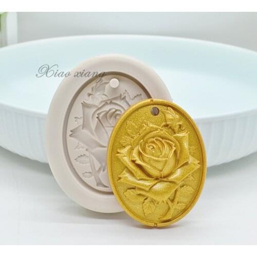 3D Rose Flower Wedding Cupcake Fondant Cake Decorating Tools Flowers Silicone Molds Candy Chocolate Gumpaste Moulds M1533